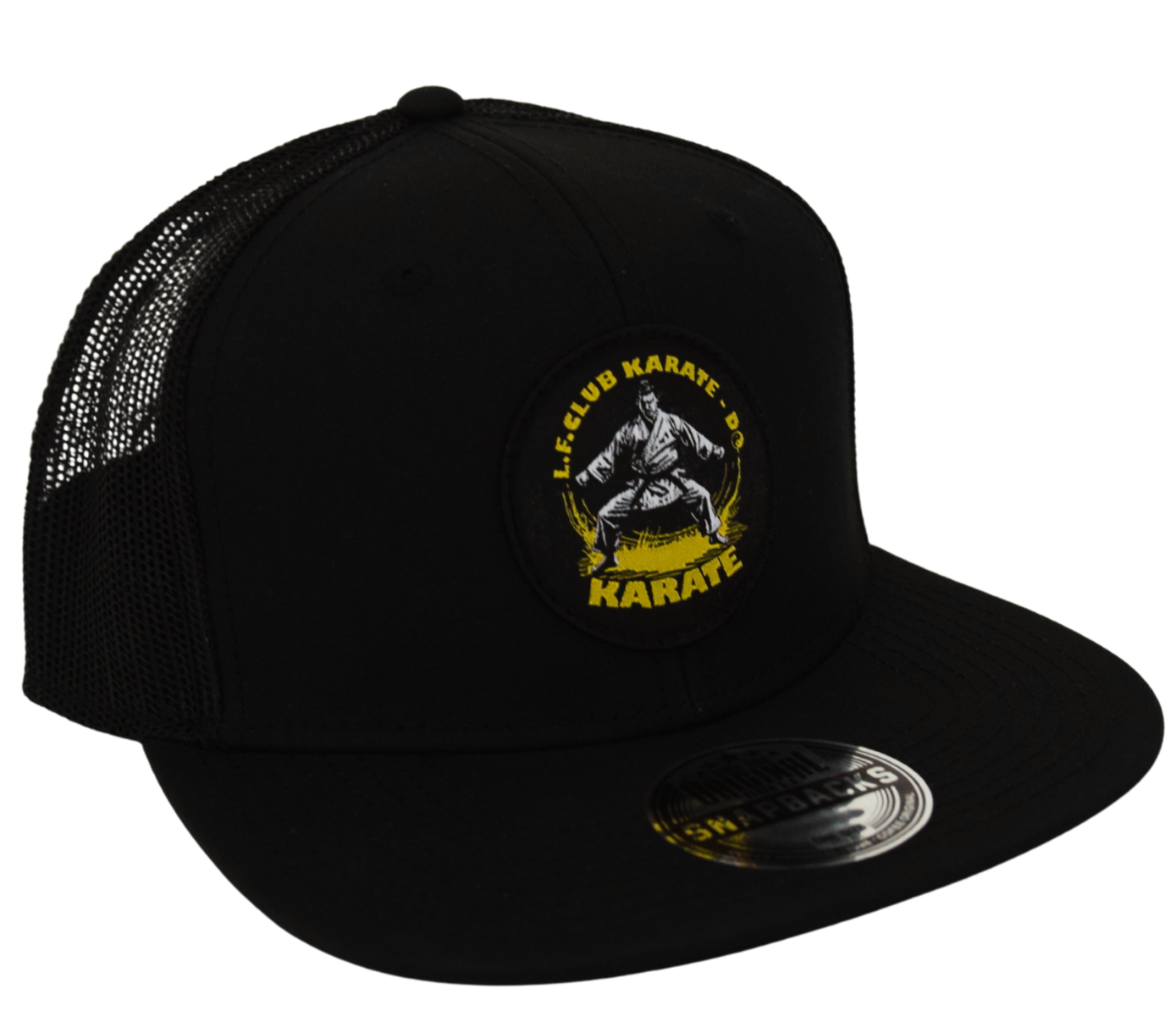 Kšiltovka KARATE TEAM black/gold