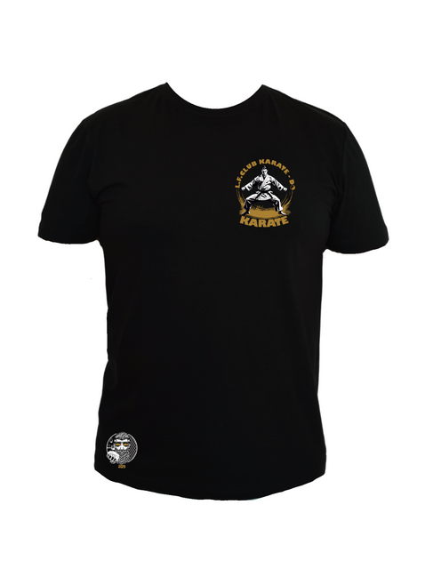 Tričko KARATE TEAM, black/gold