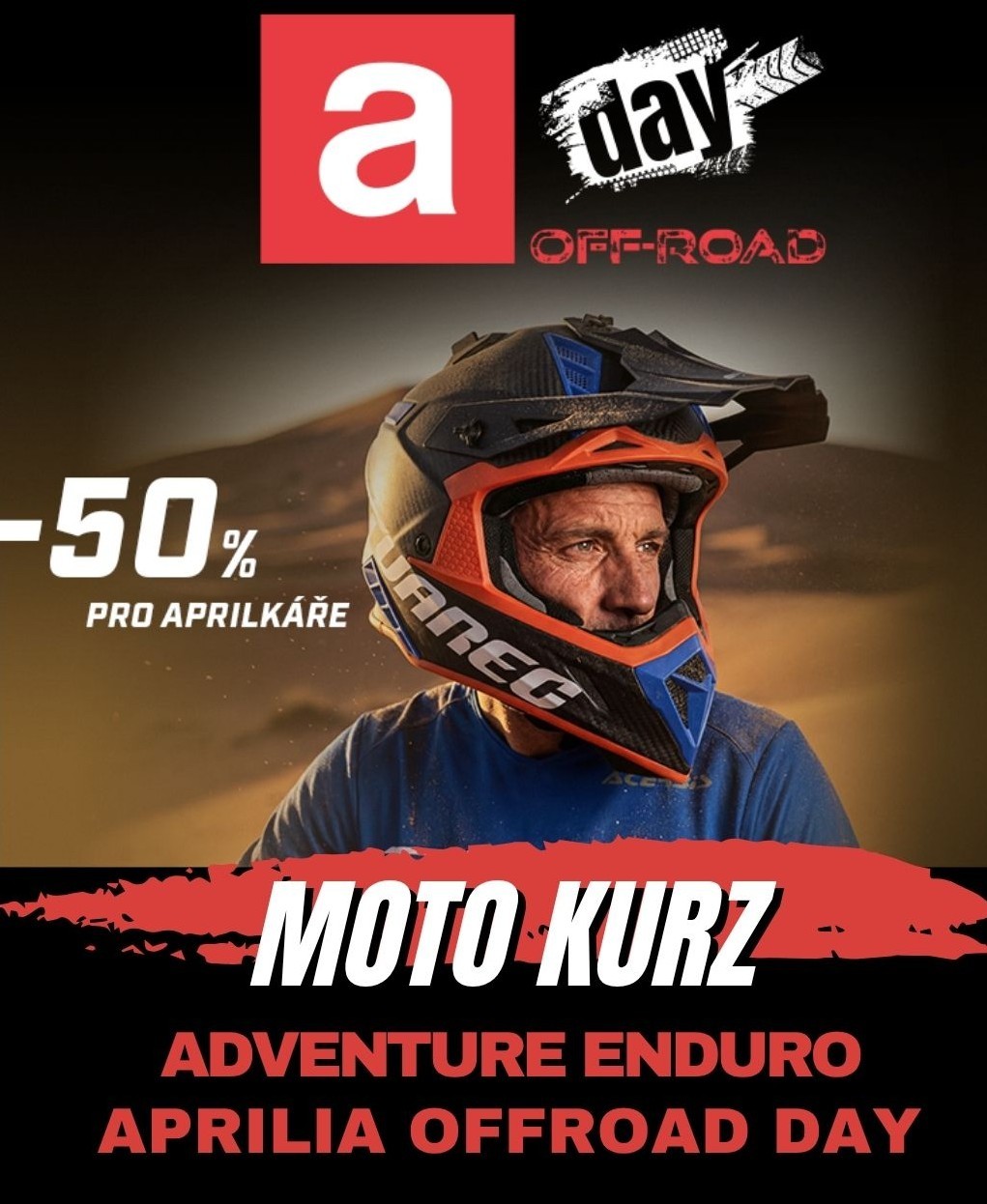 APRILIA OFFROAD DAY 13/06/2026 pouze pro aprilkáře!