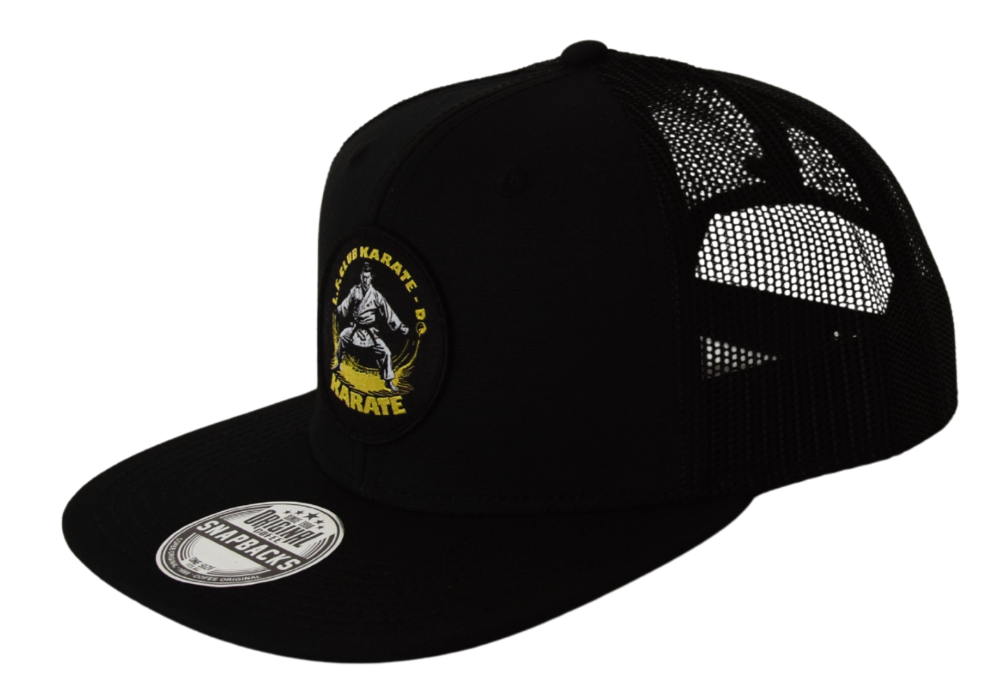 Kšiltovka KARATE TEAM black/gold