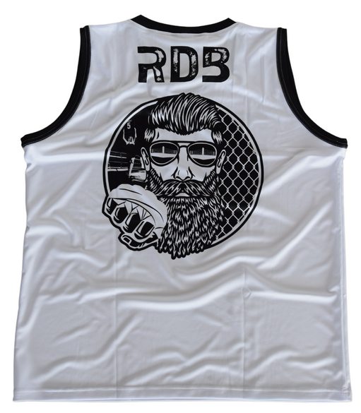 Funkční tričko bez rukávu RDB, fight/white