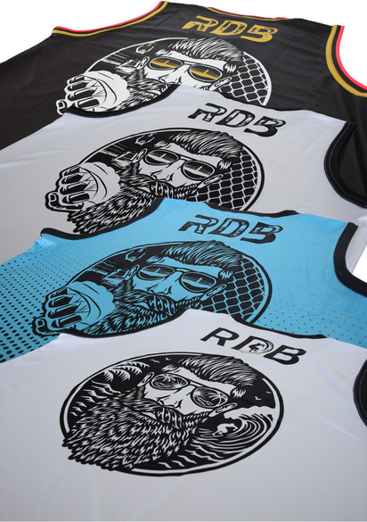 Funkční tričko bez rukávu RDB, fight/white